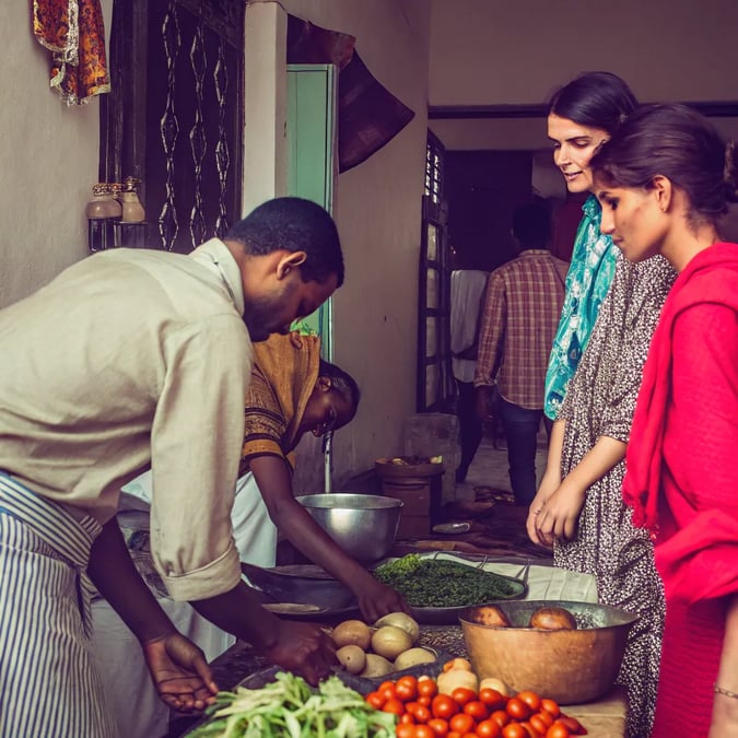 Cooking Classes and Market Tours: Food as Cultural Exchange