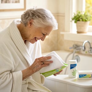 No Rinse Body Wipes Seniors Love for Easy Clean Anytime